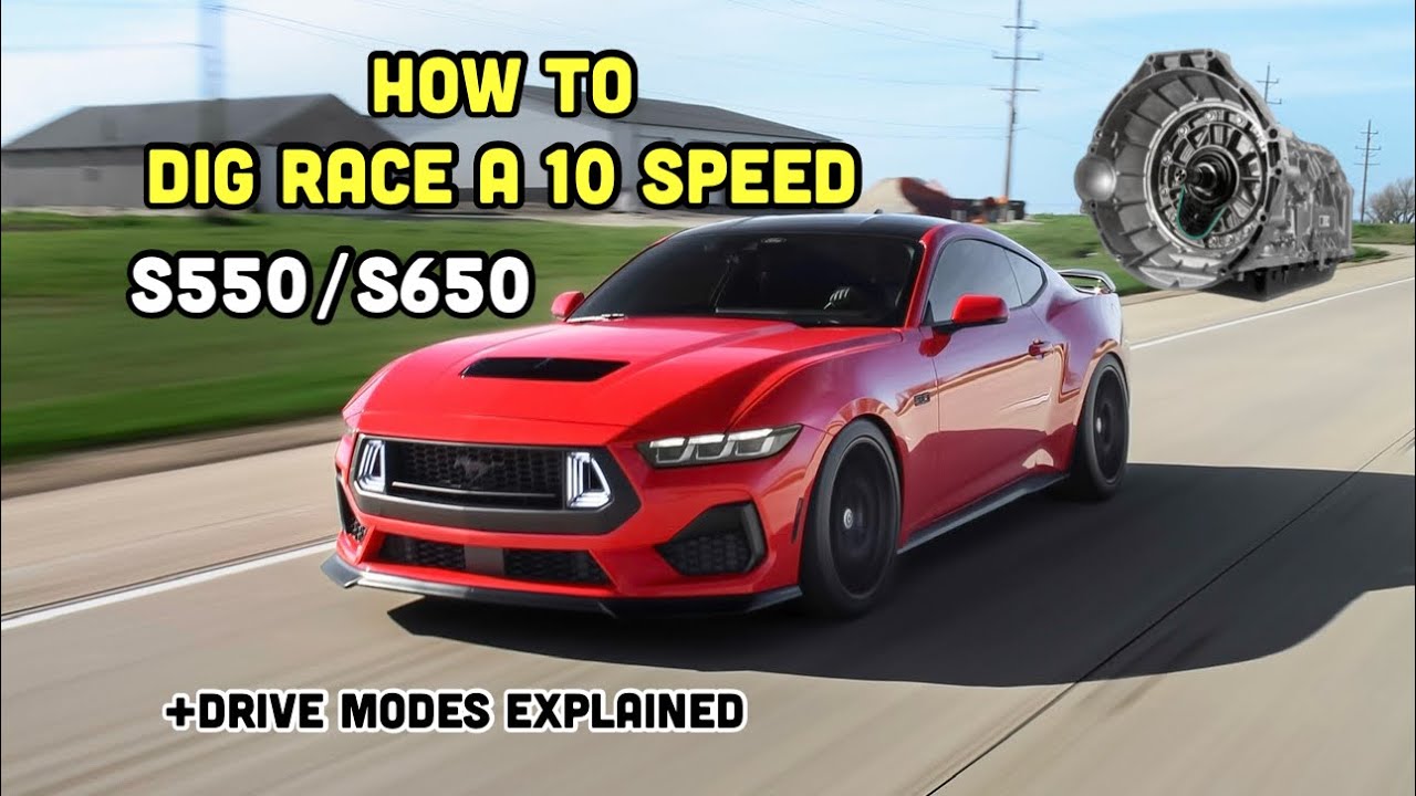 КАК ЗАПУСТИТЬ 10-СКОРОСТНОЙ MUSTANG