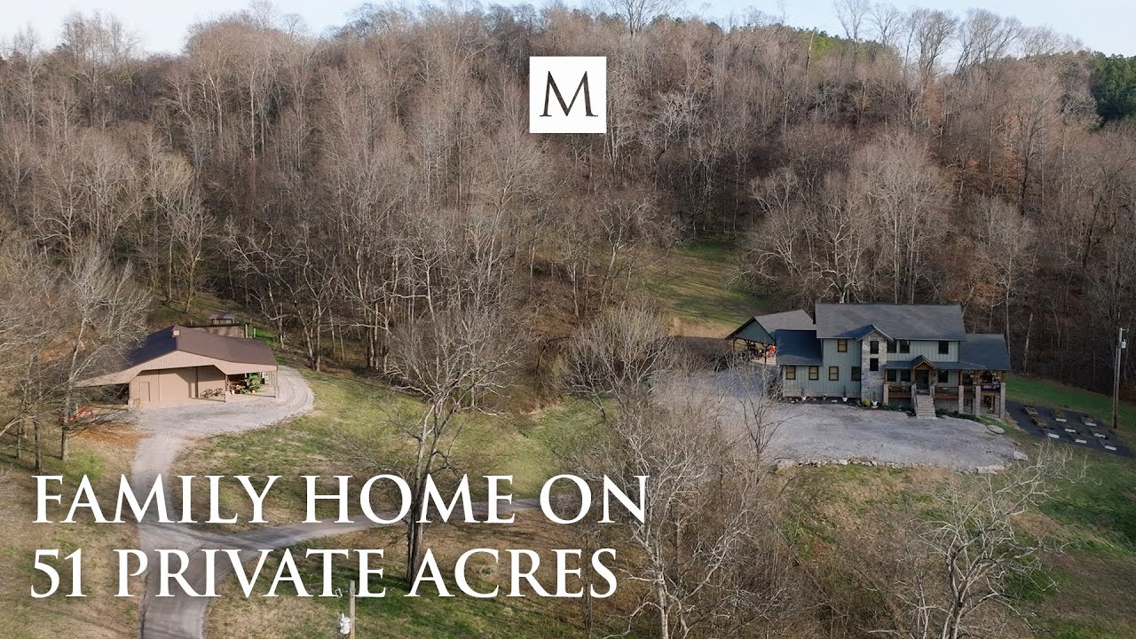 Live in Water Valley on 51 acres | minutes from Columbia