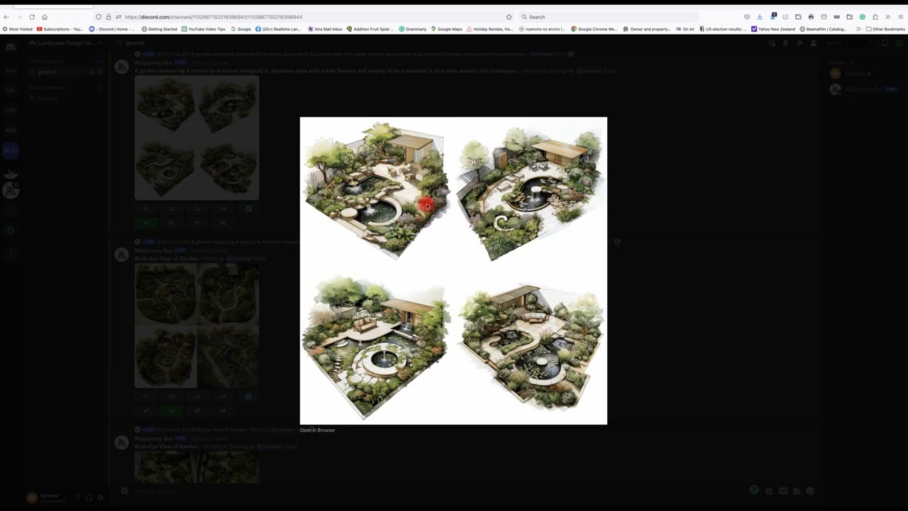 Midjourney AI for landscaping: an overview of what you can expect from artificial intelligence.