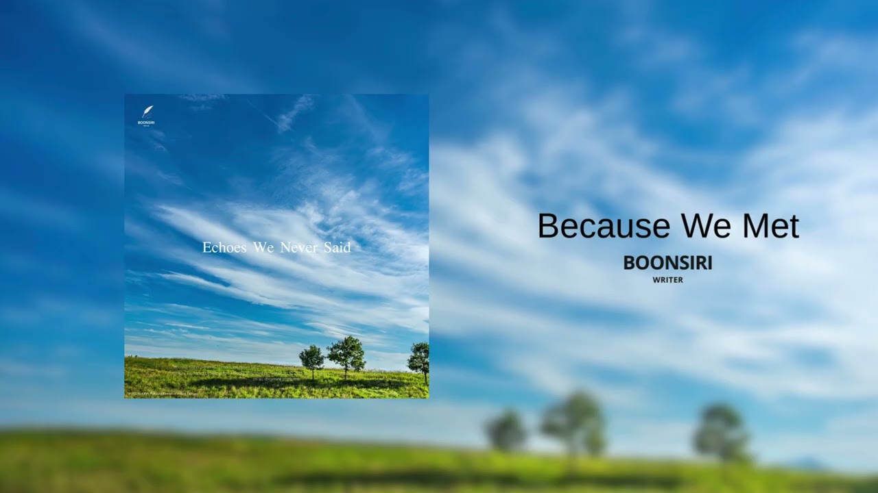 Boonsiri Writer - Because We Met (Official Audio)