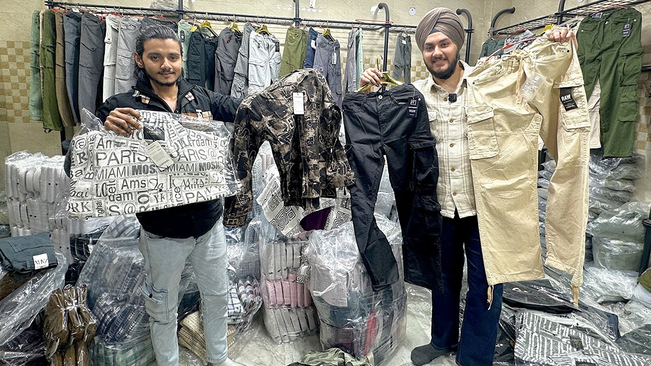 &ldquo;Cargo Pants & SHIRTS Factory Delhi 😍 | Wholesale Denim Joggers | Apni Manufacturing&rdquo;