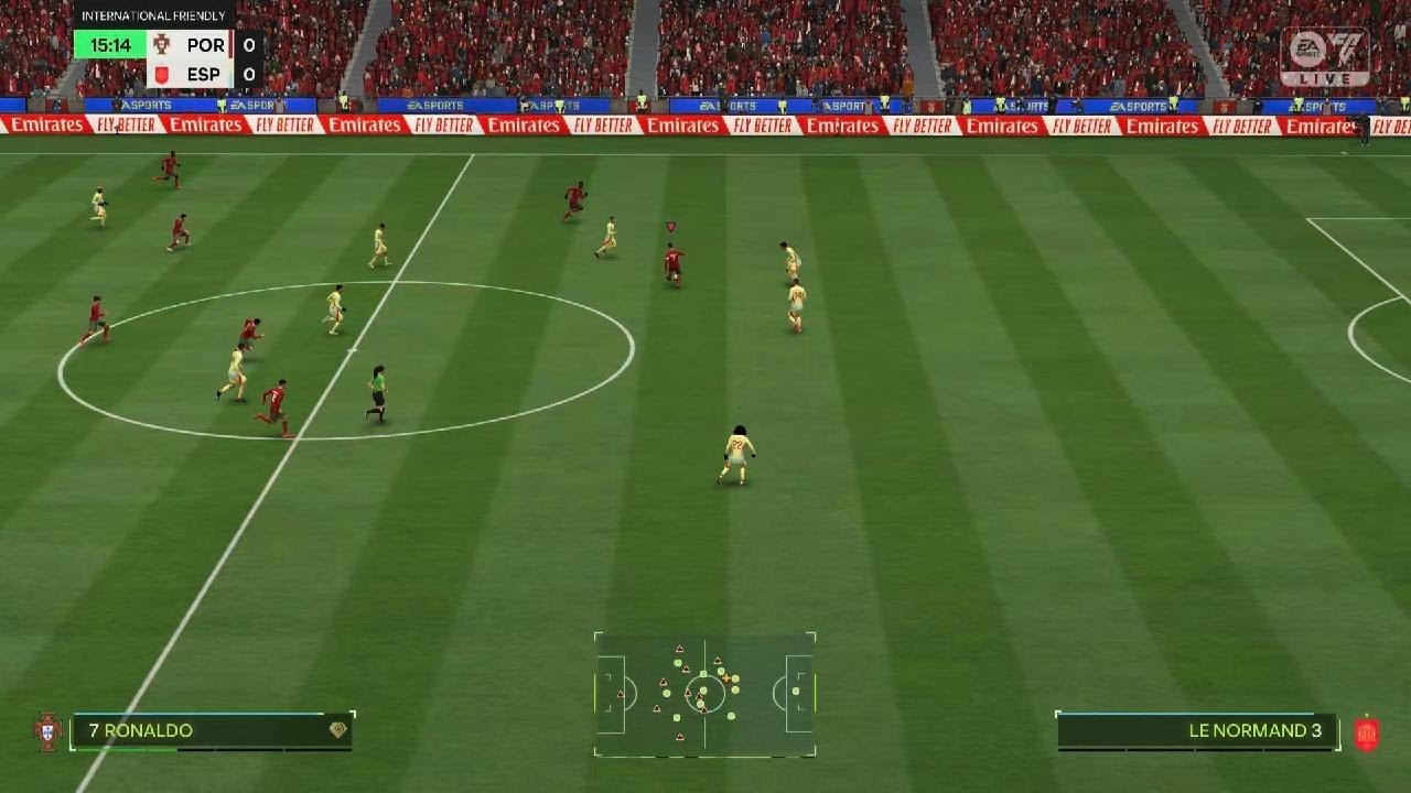 Portugal vs Spain Fc25 PS4 version