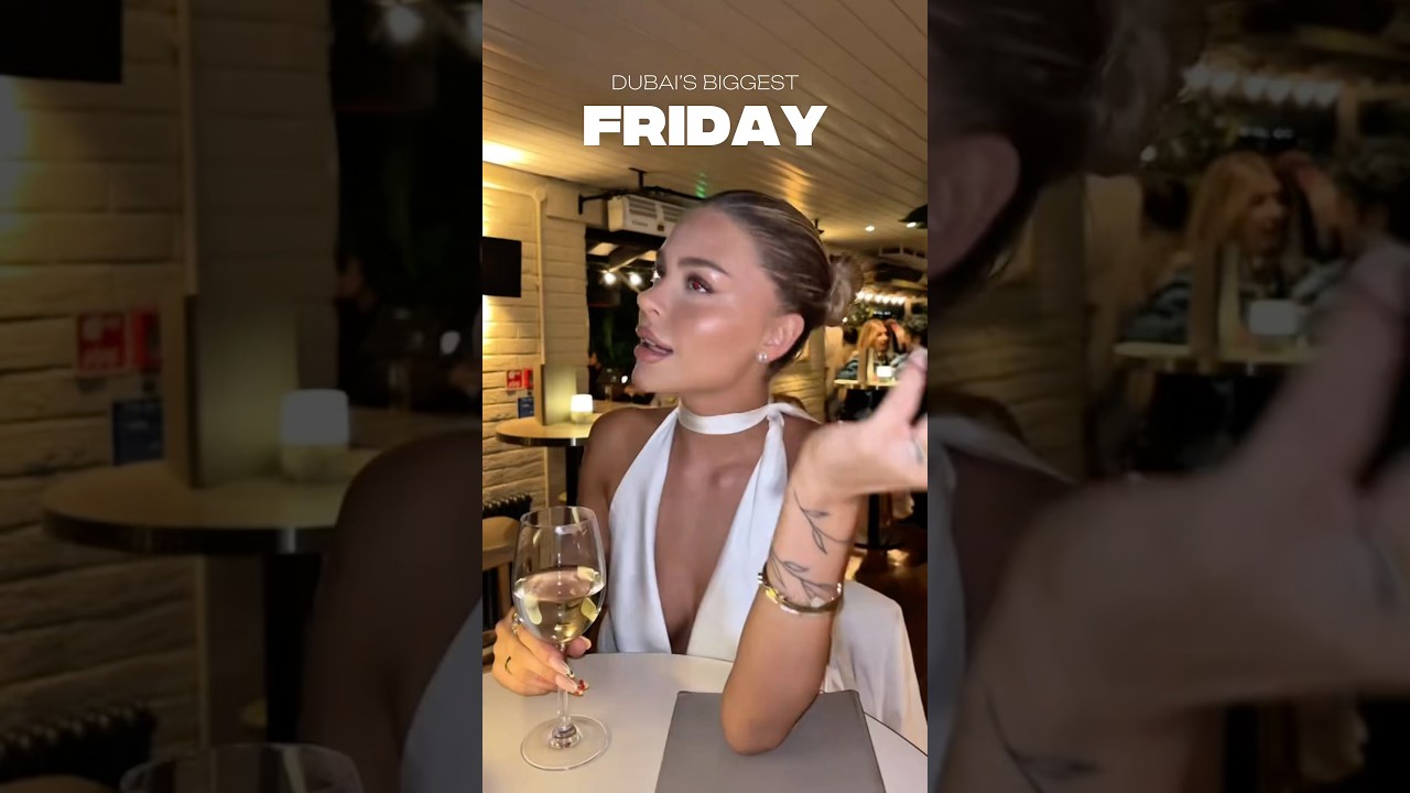 Best party place in Dubai #dubaievents #party #friday #nightlife