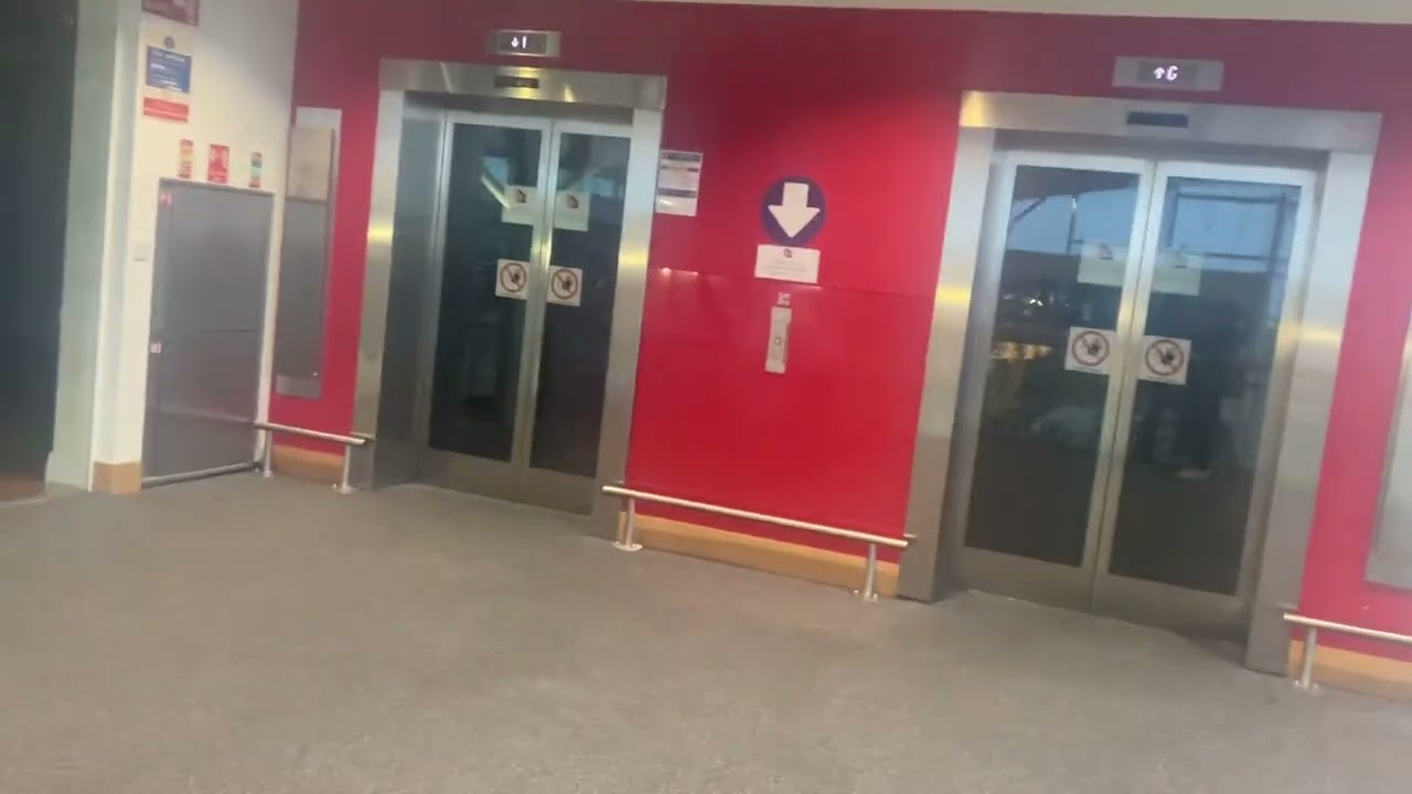 Kone Ecodisc Lift at Clarehall Shopping Centre in Dublin 14.0 (Extended Preview) HD