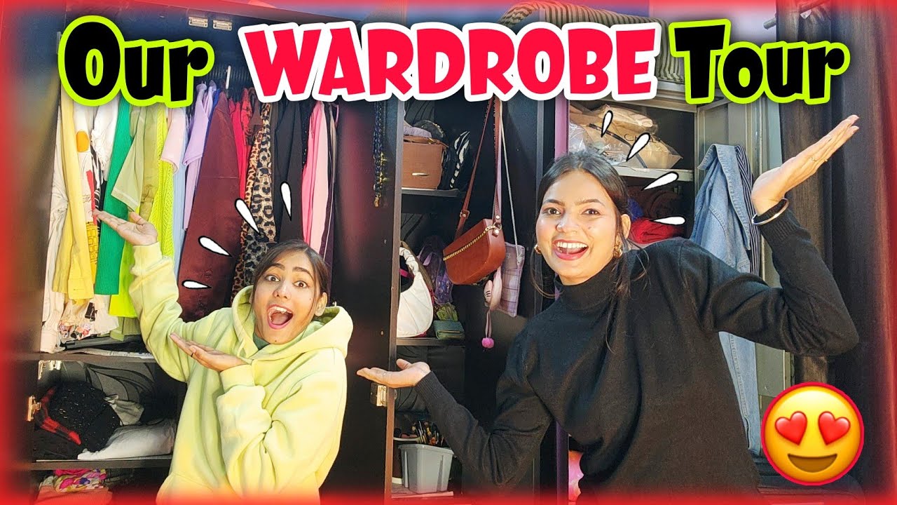 Our Most Awaited WARDROBE Tour 😍 | How we store & Organise  | Middle class Wardrobe Tour 🥺🤌