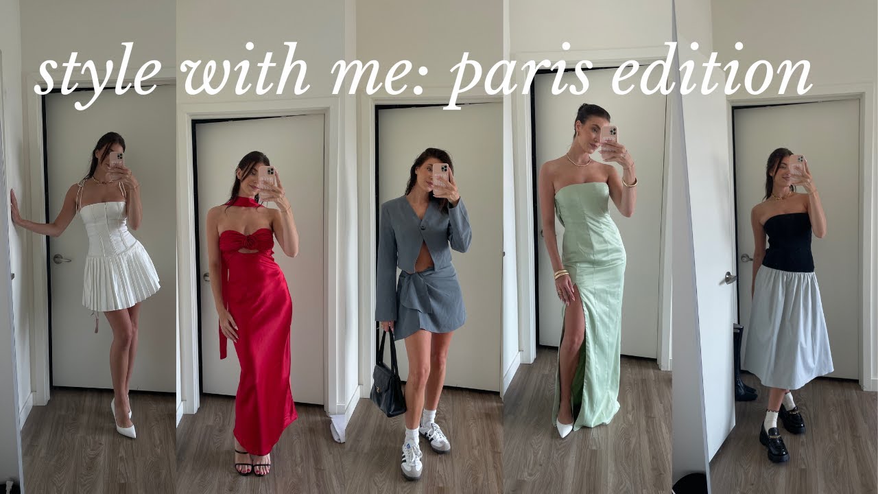 style with me: paris edition! | Keaton Milburn