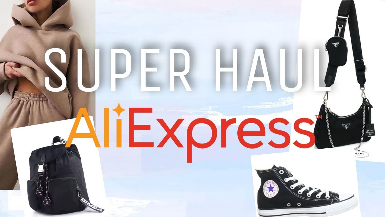 🔥SUPER HAUL ALIEXPRESS🔥 EL HAUL MÁS GRANDE DE ALIEXPRESS| CLONES BIMBA Y LOLA, CONVERSE, PRADA...