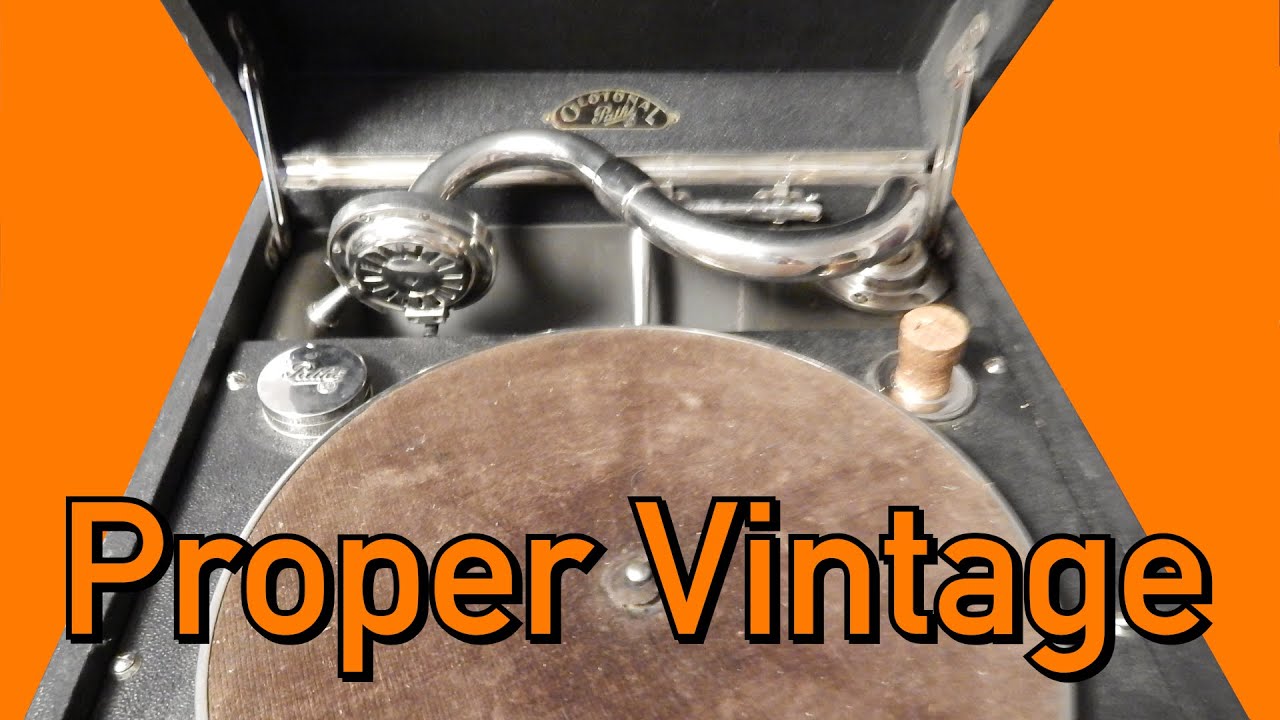 Winding you up with a gramophone repair.