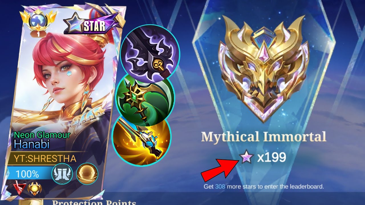 LAST MATCH BEFORE 200 STAR !! HANABI GAMEPLAY AGAINST HIGHRANK PLAYER!!(must watch)