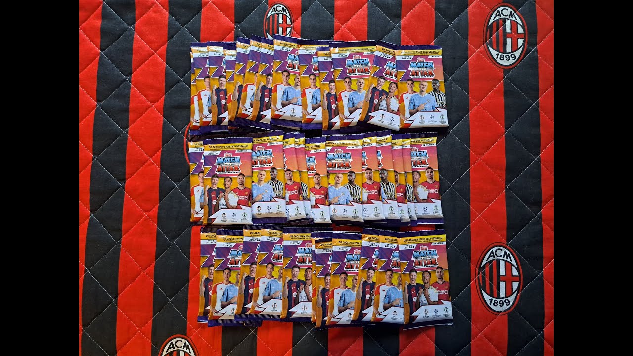 TOPPS MATCH ATTAX 2023/24 - UNBOXING DISPLAY BOXA 36 SASZETEK - CZY TRAFIŁEM ZENA WARTEGO 500 ZŁ???