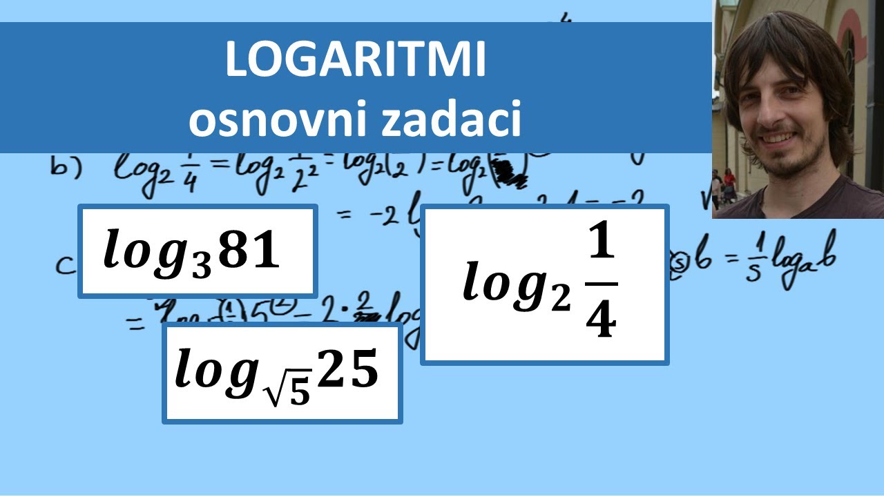Logaritmi osnovni zadaci 1