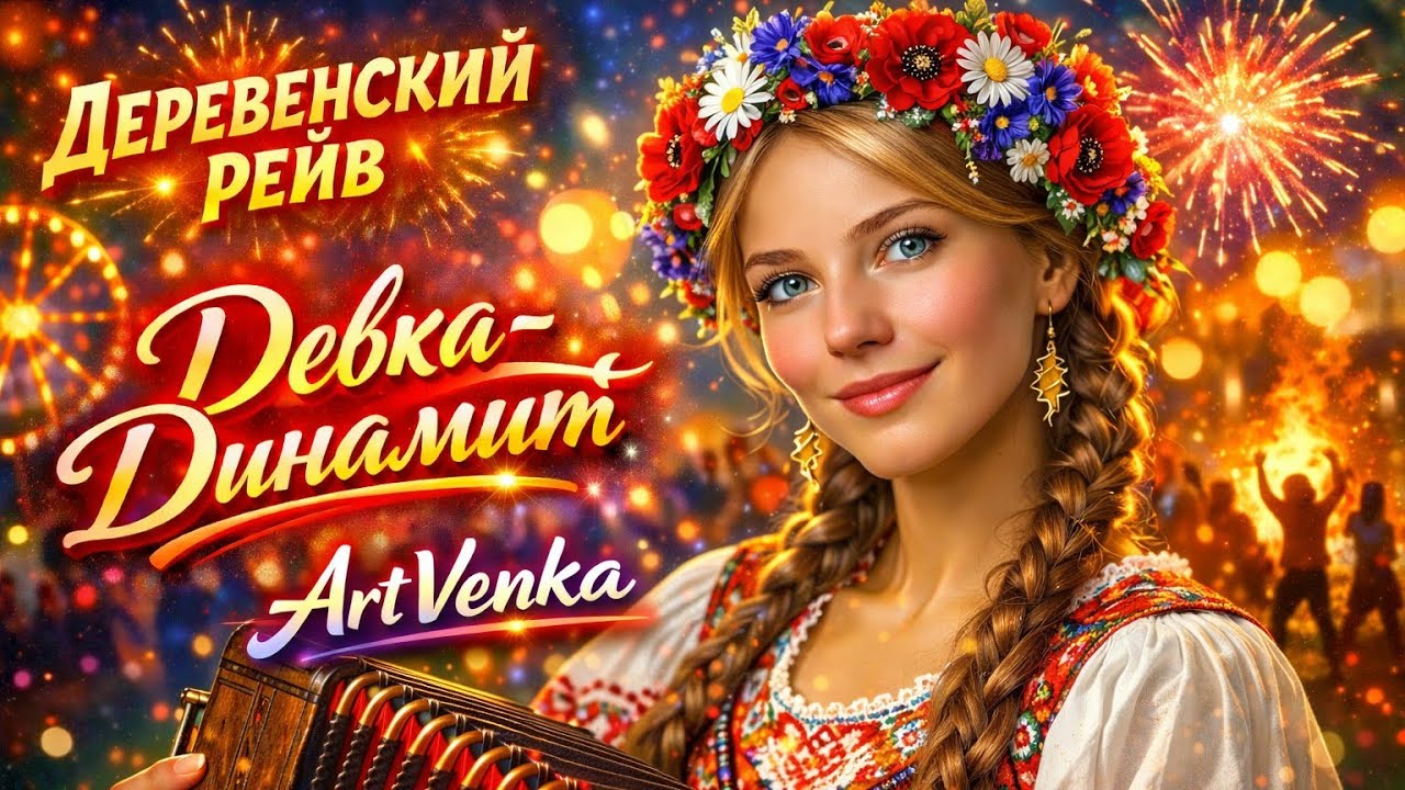 Девка-Динамит — деревенский рейв × частушки | ArtVenka