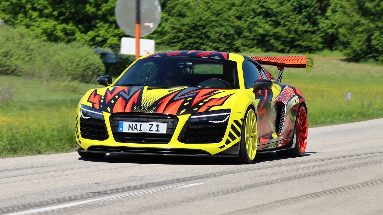 Modified Audi R8 Compilation Wörthersee 2022 | Accelerations, Sounds, ...