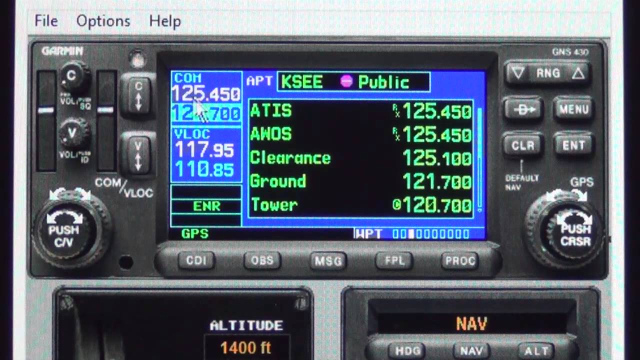 Garmin 430 Introduction