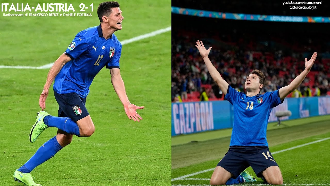 ITALIA-AUSTRIA 2-1 - Radiocronaca di Francesco Repice e Daniele Fortuna (26/6/2021) EURO 2020