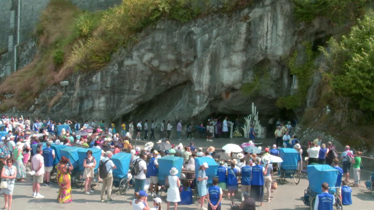 Le Chapelet depuis la Grotte de Lourdes - 12/08/2025