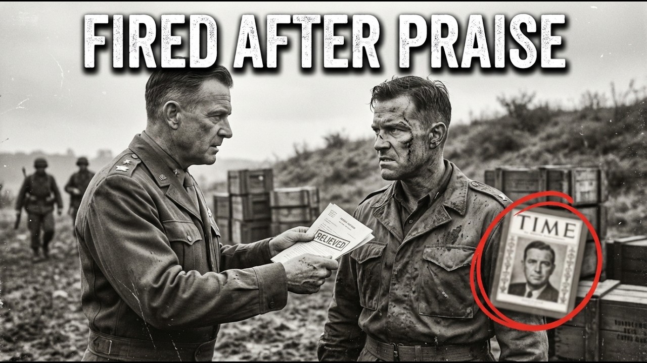 Time Puts a General on the Cover - He Was Fired 2 Days Earlier