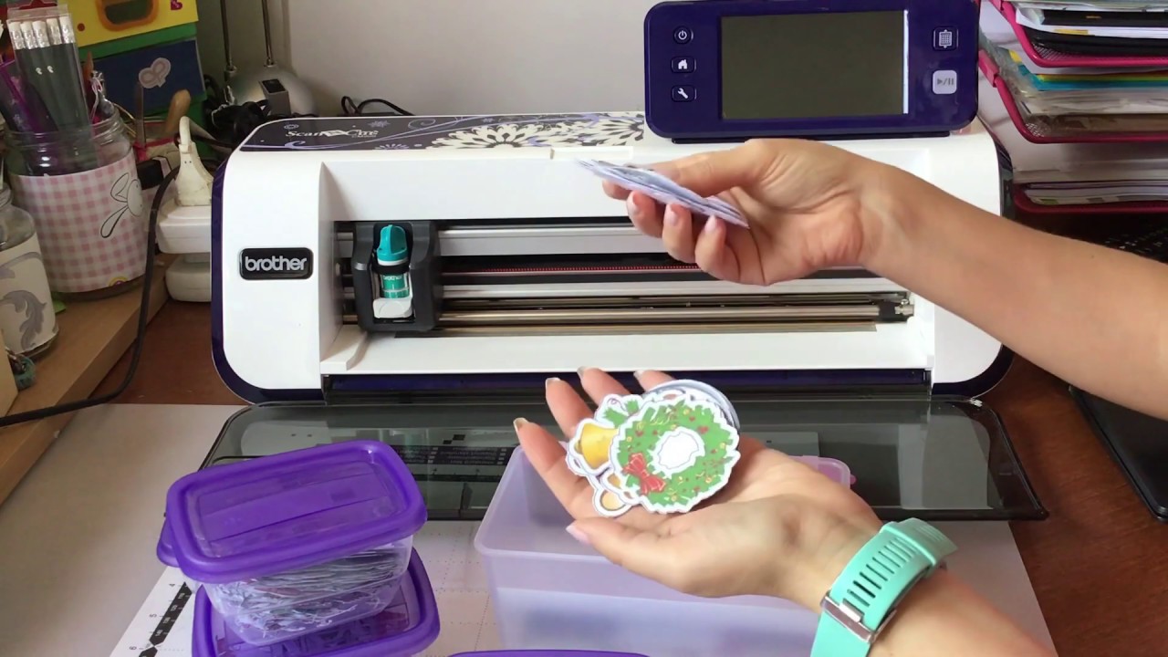ScanNCut, come tagliare una sagoma di un disegno