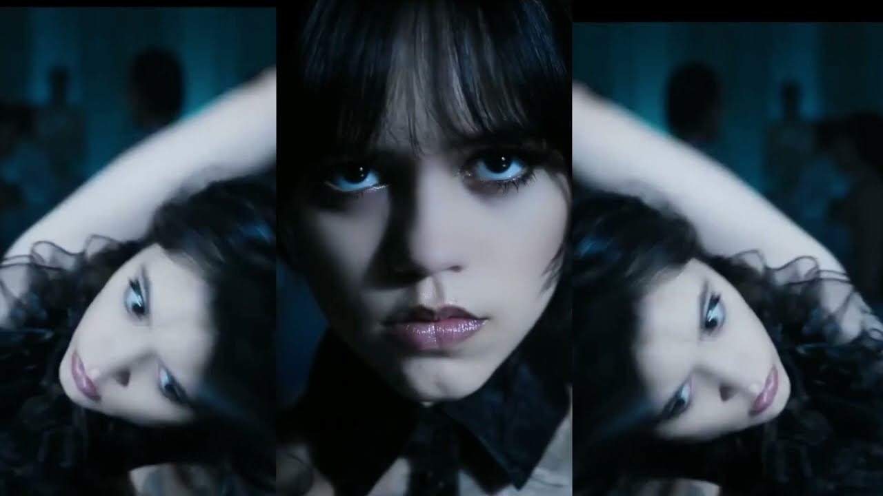 Wednesday Addams Loves DAFT PUNK - Horizontal Version