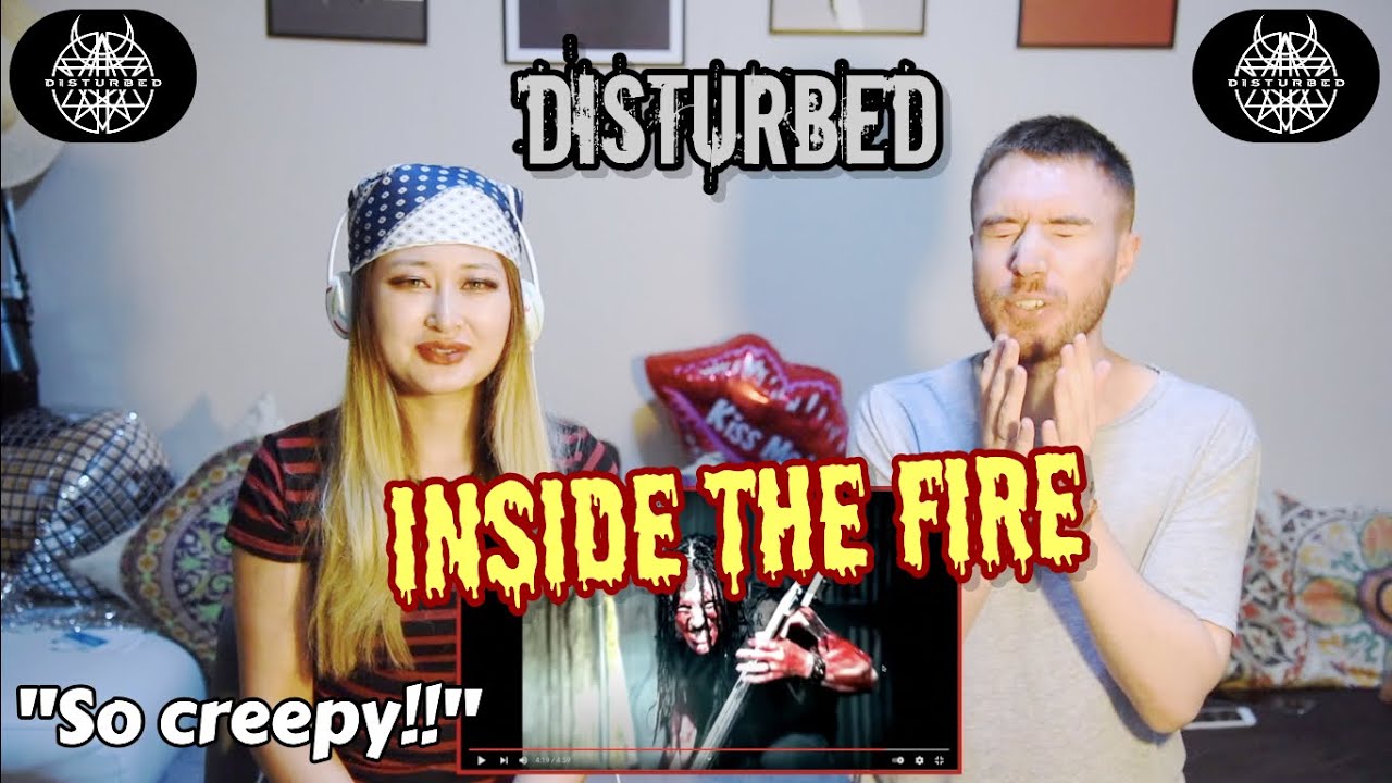 HIP HOP COUPLE'S SHOCKED REACTION TO DISTURBED (INSIDE THE FIRE)
