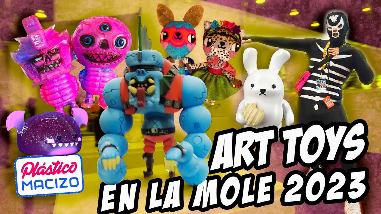 visitamos la zona de Art Toy en la mole 2023