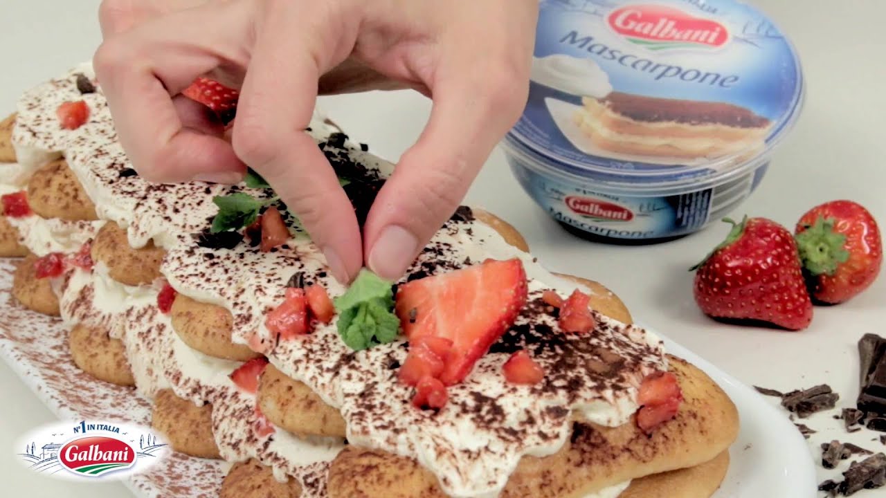 Como hacer  tiramisú de fresas -Receta fácil