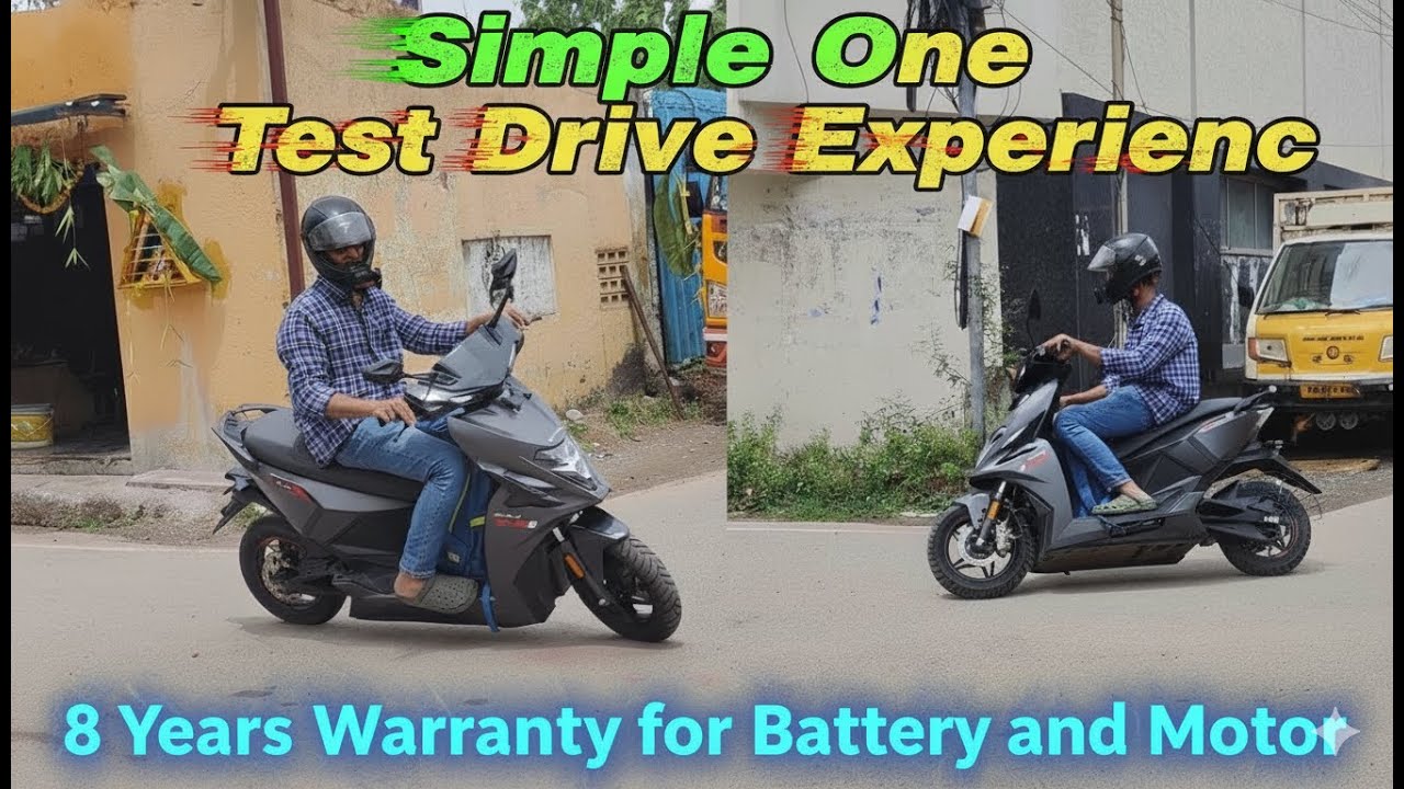 Simple One Test Ride in Chennai! 🔥 | First Impressions of the Electric Scooter | PART 2