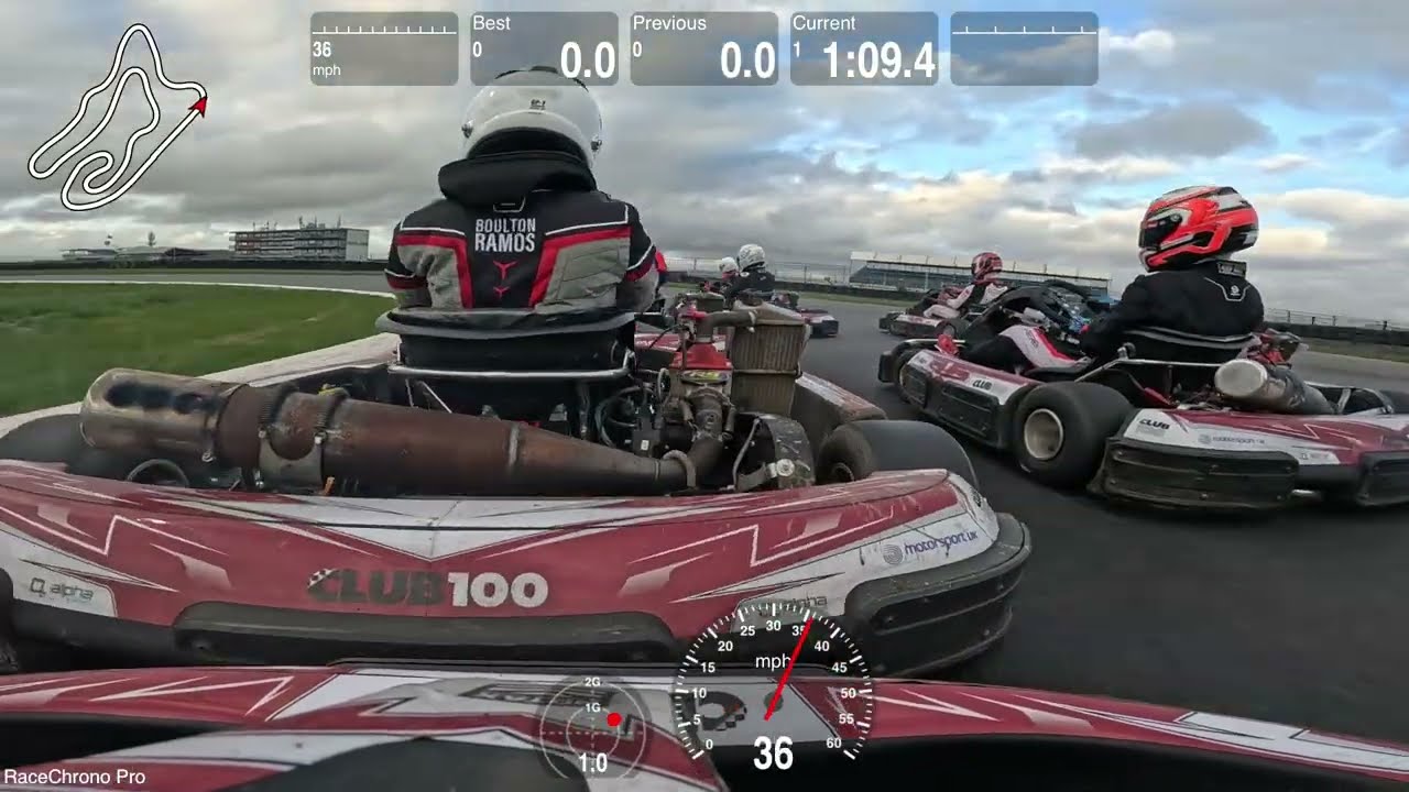 11th to 2nd - Club100 Silverstone North Sprints LW B Final 