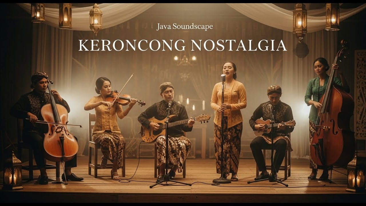 Keroncong Kenangan Romantis | Tempo Dulu Penuh Cinta & Lagu Kenangan & Suasana Damai