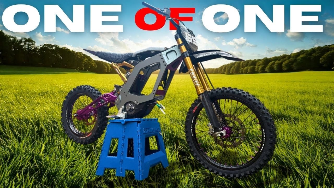 THE ULTIMATE E-MOTO IS ALMOST FINISHED! // FULL CNC Big Travel Custom Suspension!