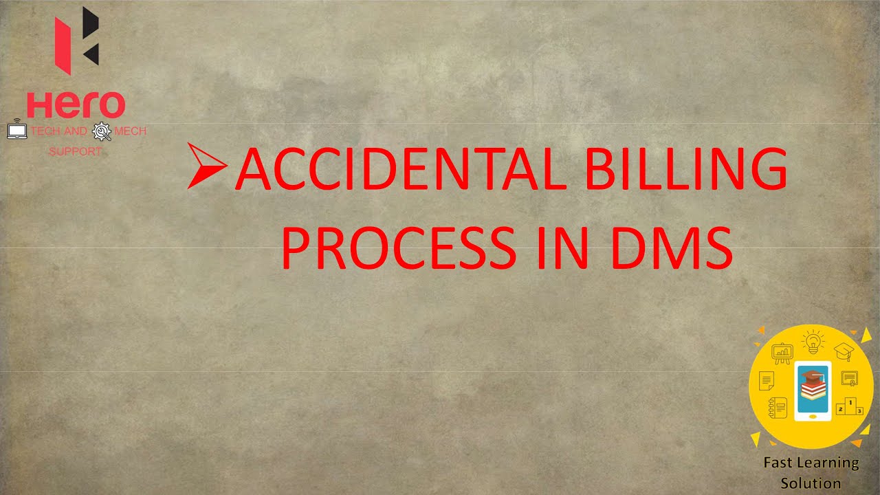 Accidental Job Card and Billing process In HERO DMS (HERO Connect)