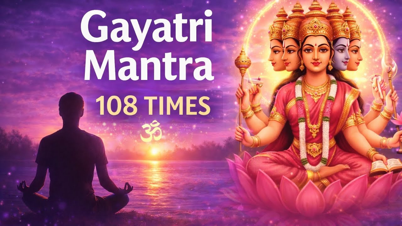 Gayatri Mantra 108 Times | Most Powerful Mantra for Peace & Positive Energy| 2026