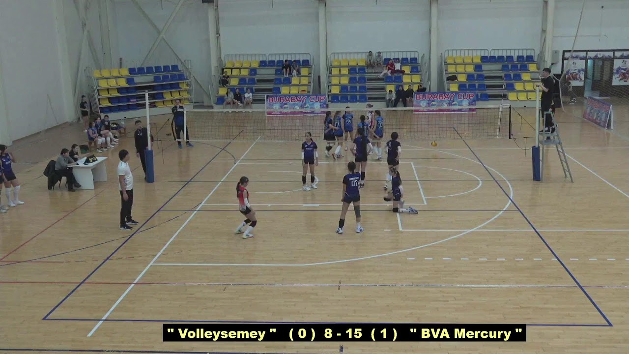 Volleysemey, Семей - BVA Mercury, Алматы. 2011 - 2012. BurabayCup 2025 г.