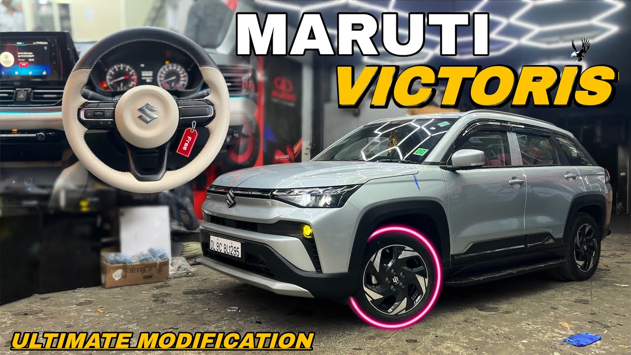 2025 MARUTI SUZUKI VICTORIS MODIFICATIONS WITH PRICE ✅| VICTORIS MODIFIED BASE TO TOP ✅ | Seat Cover