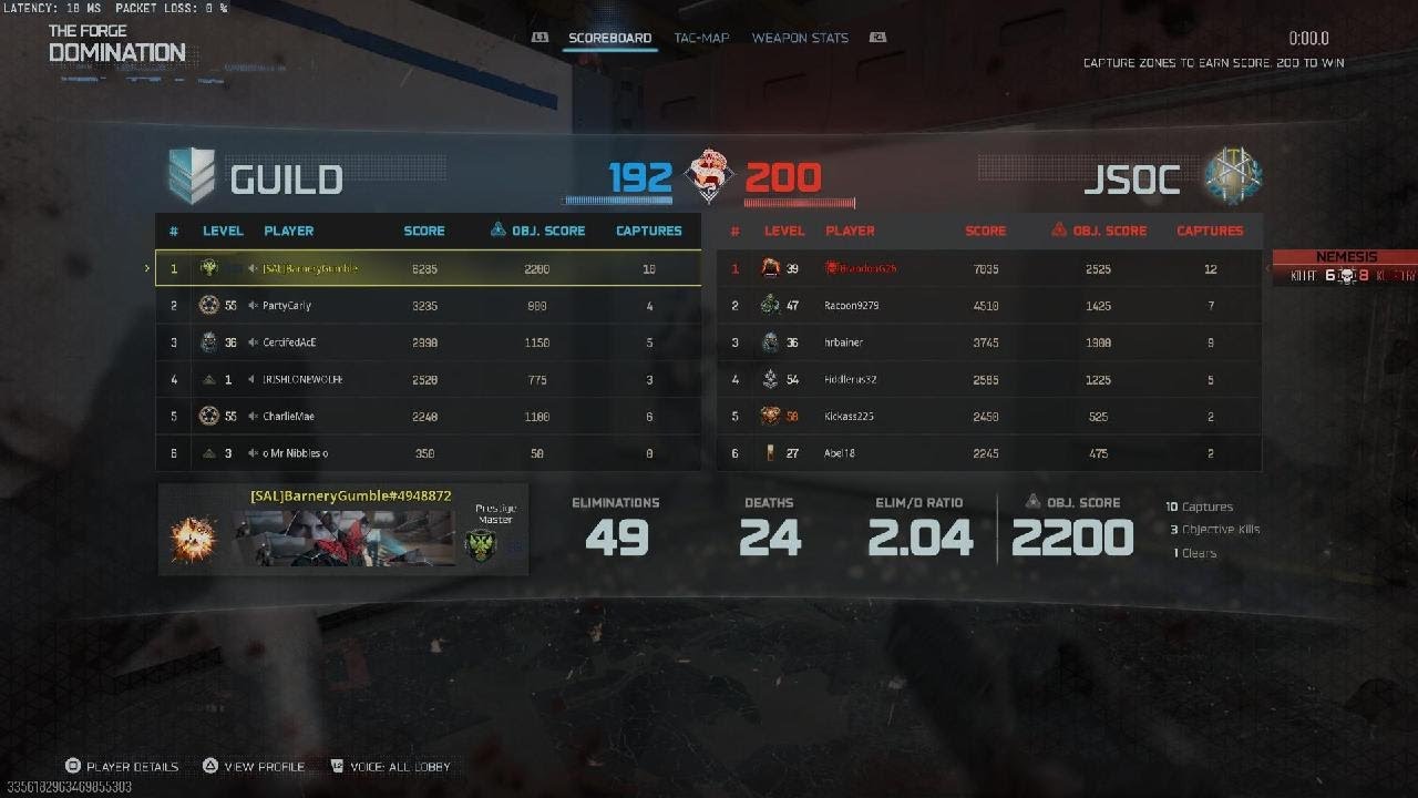 Call of Duty BO7 Domination: Zoned In