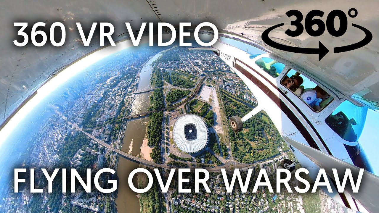Warszawa aerial 360° VR | POLAND ON AIR by Maciej Margas & Aleksandra Łogusz