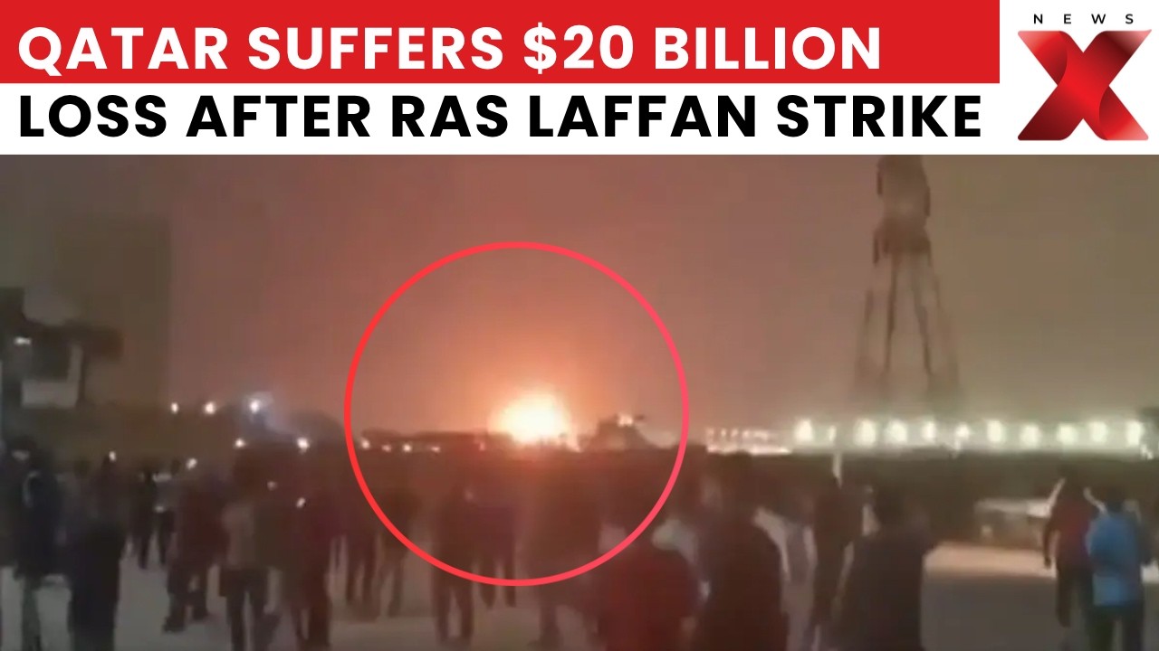 Qatar LNG Hit By MISSILE STRIKES, Exports Drop 17%, $20B Loss Shock | QATAR ATTACKED