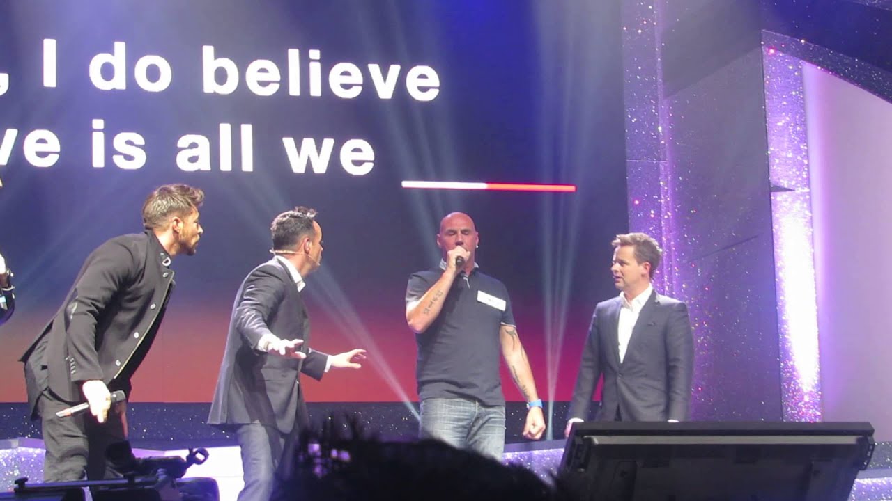 Ant and Dec's Saturday Night Takeaway On Tour - Singalong Live with Blue - Leeds Arena - 12/08/2014