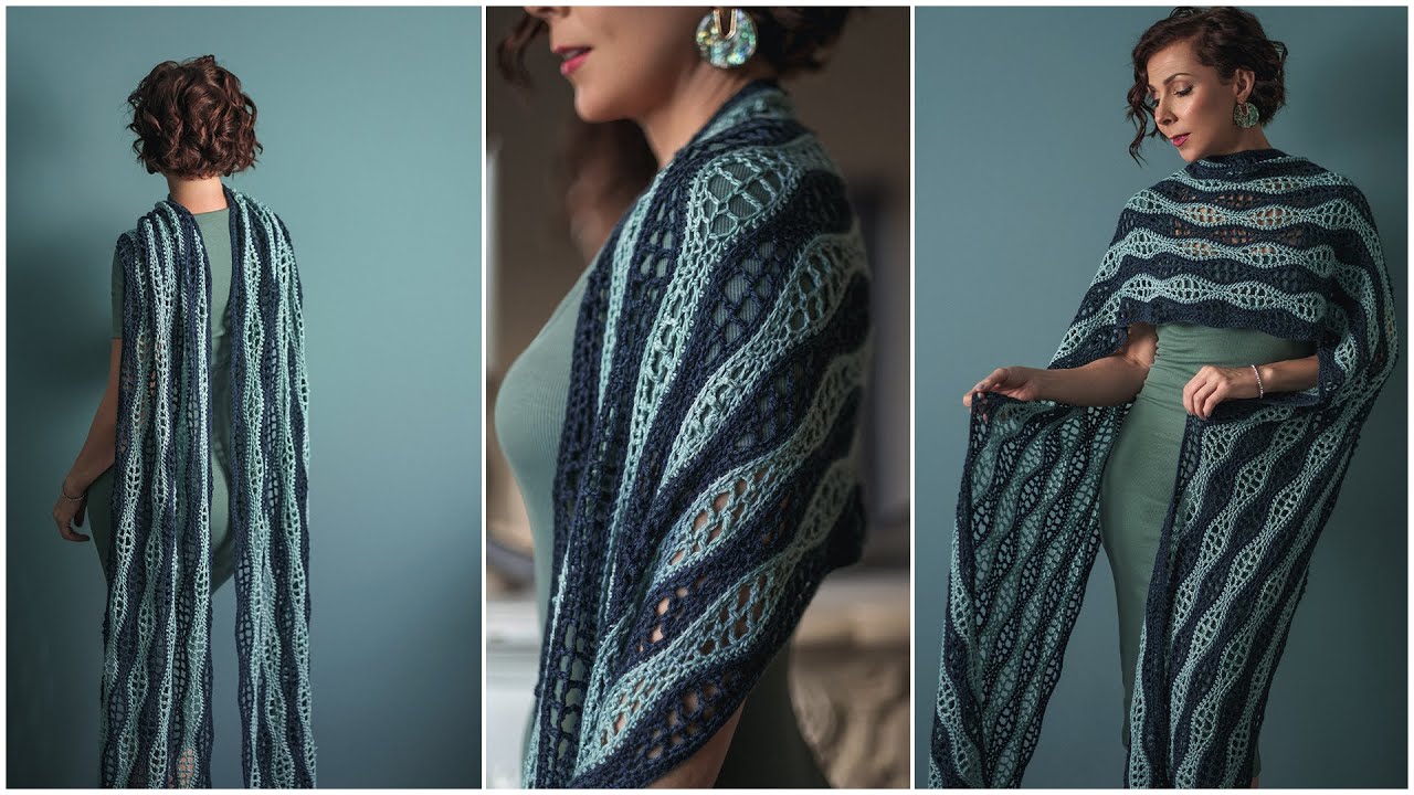 Step-by-Step: Learn How to Crochet this Incredibly Easy, Beginner Friendly, Lacy Shawl – Núverandi!