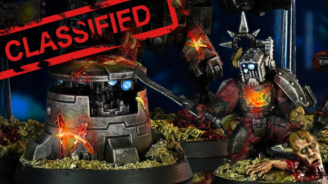 CHAOS TAU! Kitbashing & Painting Warhammer’s FORBIDDEN Army