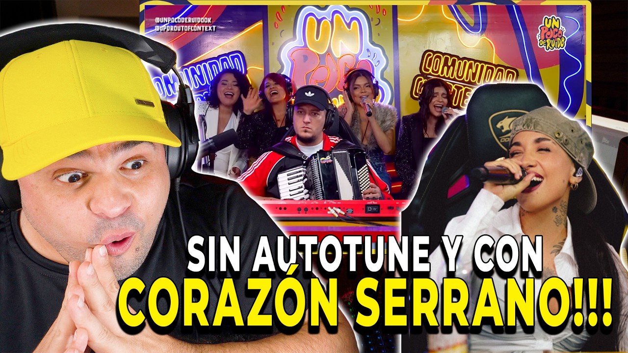 MARIA BECERRA en VIVO haciendo UN POCO DE RUIDO | Reacción y Análisis de Vocal Coach