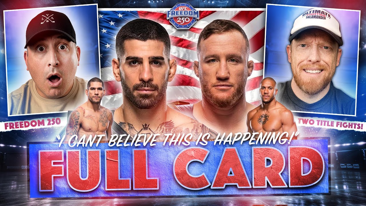UFC Freedom 250 FULL CARD Breakdown!