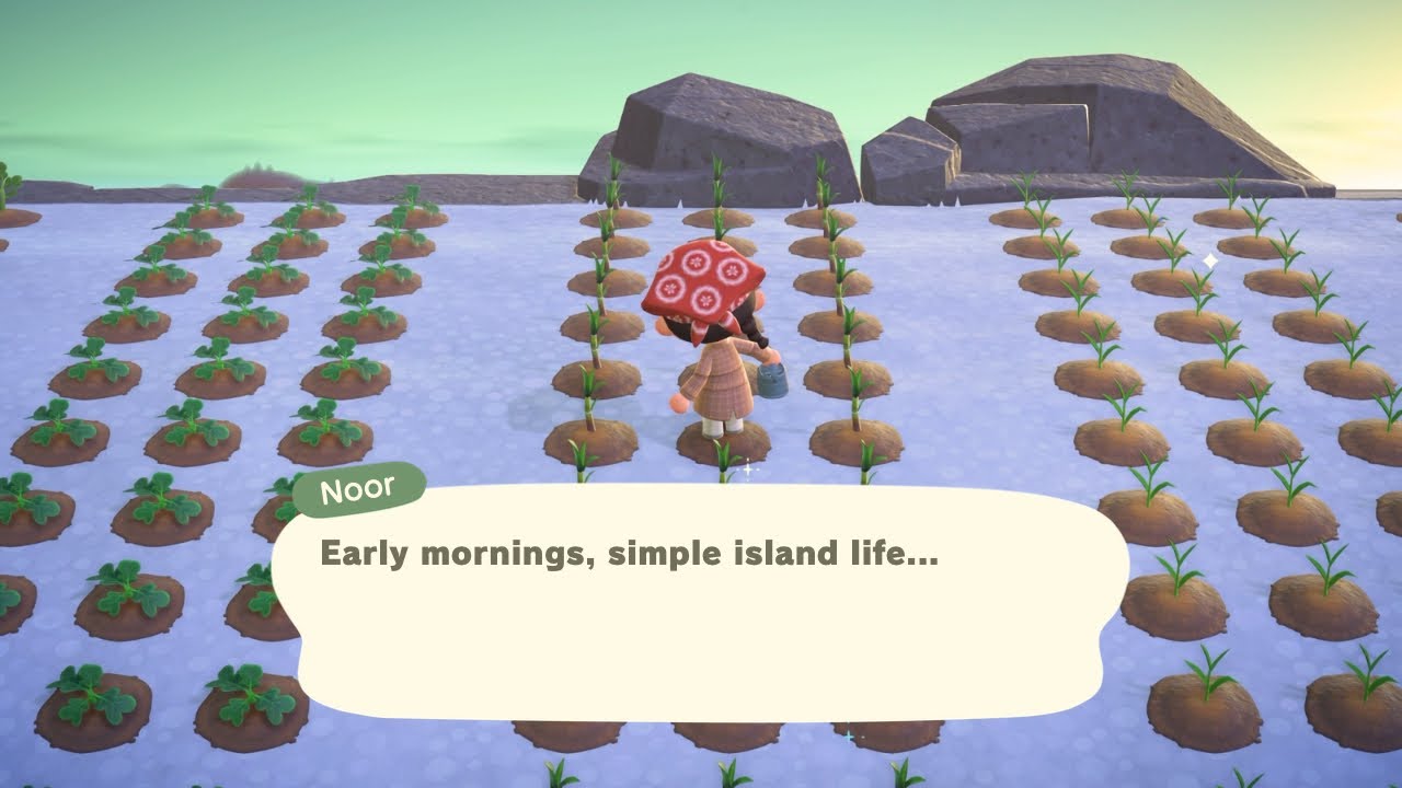 Animal Crossing New Horizons longplay | Early morning island chores ☕️ (no commentary)