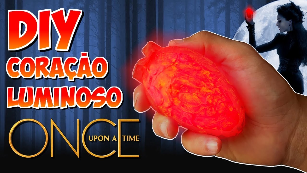 Coração de Once Upon a Time - Como Fazer.