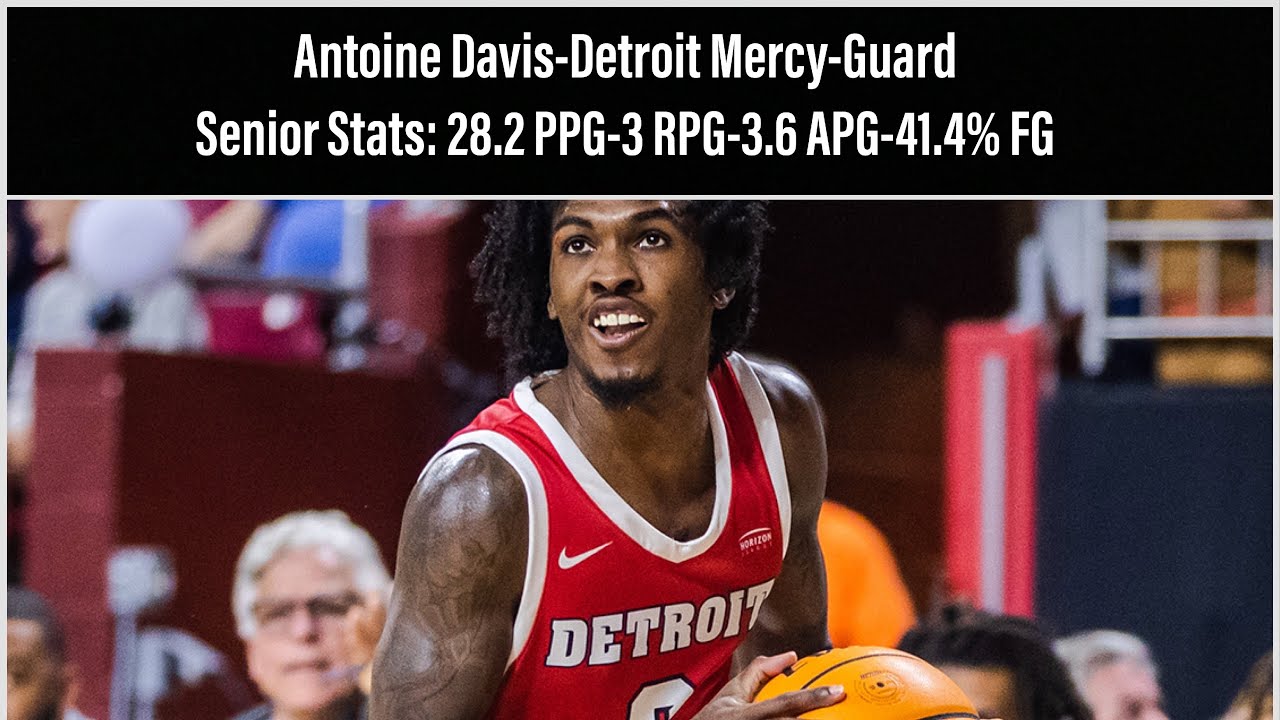 Antoine Davis Senior Season Highlights Detroit Mercy Guard-2022-2023 College Basketball Season