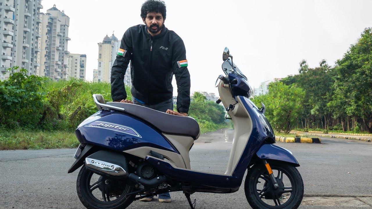 TVS Jupiter Classic BS6 - Better Than Activa? | Faisal Khan