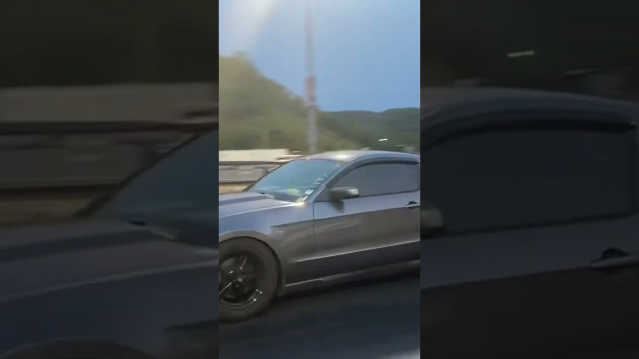 Single turbo coyote quarter mile run! 