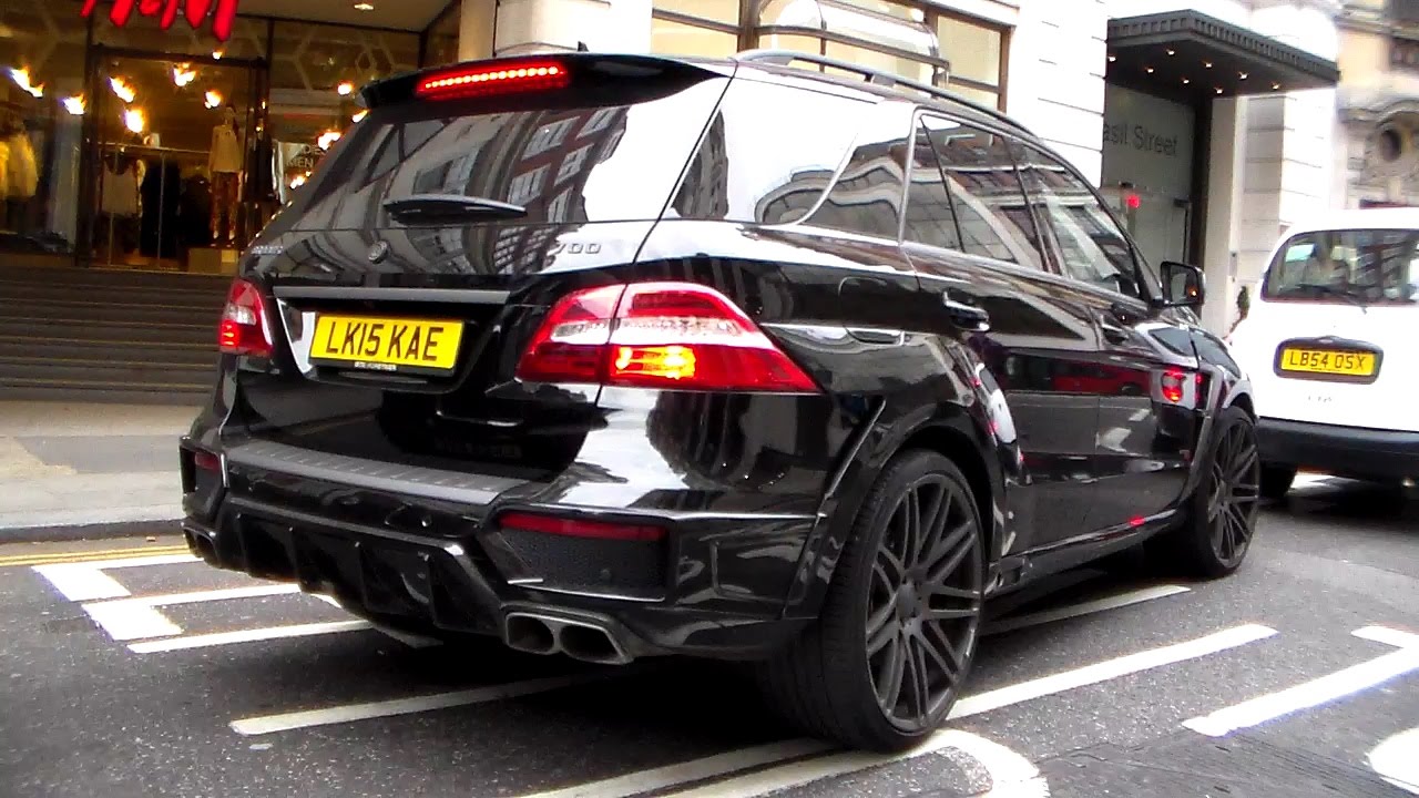 Brabus ML700 revs & sound HD