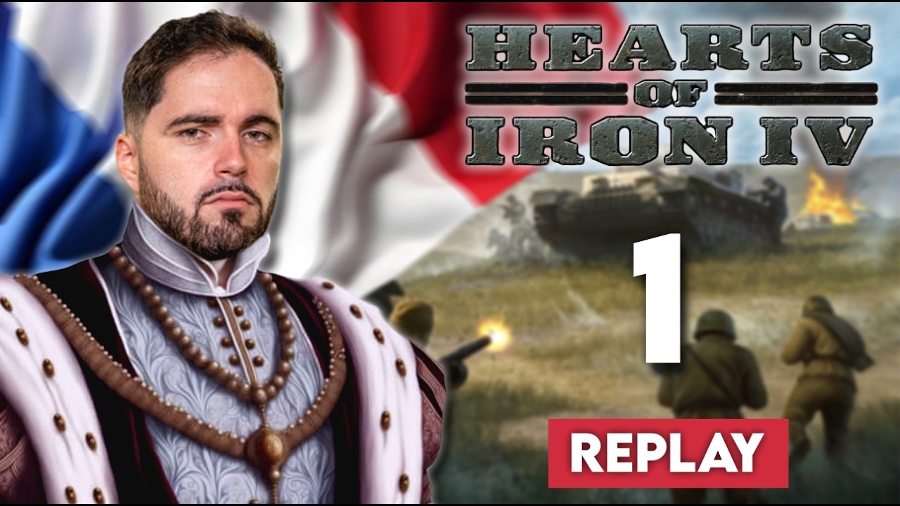Un nouveau roi pour la France ! #1 - Hearts of Iron 4 (France des Bourbons)