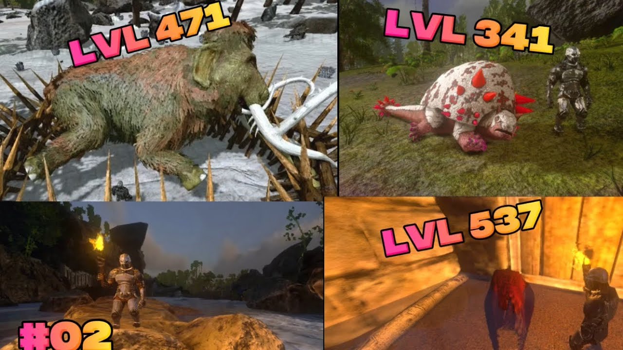 [ Ark móbile ] taming dinos e construção de base, ep 02